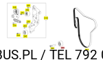PASEK WIELOROWKOWY  8PK2513 MERCEDES , SETRA 