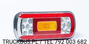 LAMPA ZESPOLONA 6-SEGMENTOWA LED 12/24V