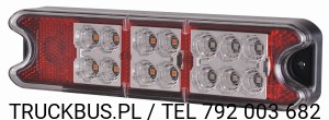 LAMPA TYLNA  18 LED 12/24V MAŁA 