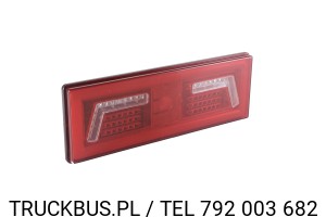 LAMPA TYLNA KMR1 102 LED 12/24 V Z KABLEM PRAWA