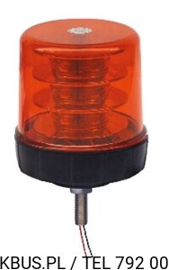 LAMPA BŁYSKOWA 18 LED 3W R65 R10 ŚRUBA 
