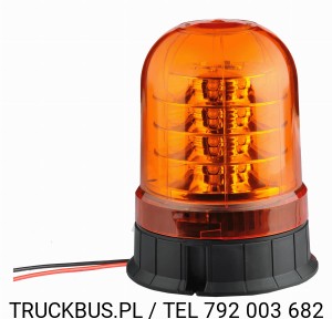 LAMPA BŁYSKOWA KOGUT LED R65 R10 3 ŚRUBY 12/24