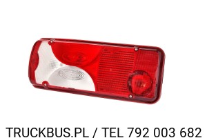 LAMPA ZESPOLONA SCANIA  LEWA WTYCZKA AMP Z PODSWIETLENIEM TABLICY REJ