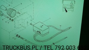 Zawór otwierania klapy wycieraczek NEOPLAN