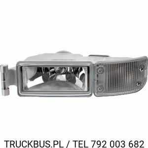 ŚWIATŁO KIERUNKOWSKAZU  PRZÓD LEWA STRONA MAN LION