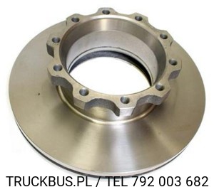 TARCZA HAMULCOWA OŚ TYLNA  MAN LION