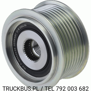 Wolnobieżne koło pasowe alternator Man Lion