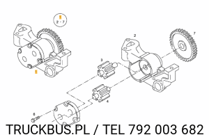 Pompa oleju Man D2842