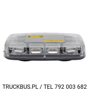 BELKA OSTRZEGAWCZA LED 280x165x57MM R65 R10