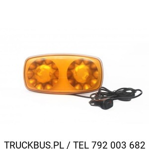 BELKA OSTRZEGAWCZA LED 305x158 R10 R65 magnes