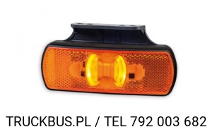 LAMPA OBRYSOWA Z WIESZAKIEM I ODBLASKIEM  LD 2220