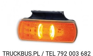 LAMPA OBRYSOWA Z KIERUNKOWSKAZEM ODBLASKIEM I WIESZAK LKD 2222