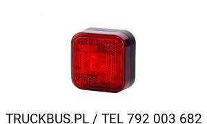 LAMPA OBRYSOWA Z ODBLASKIEM LD 098
