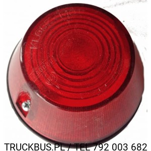LAMPA OBRYSOWA OKRĄGŁA E-92 CZERWONA