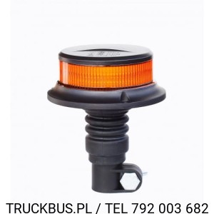 LAMPA BŁYSKOWA KOGUT  PICO LED POMARAŃCZ FLEX  R10 R65 