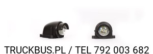 LAMPA OŚWIETLENIA TABLICY REJESTRACYJNEJ W27