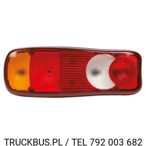 LAMPA TYLNA  LEWA Z PODŚWIETLENIEM TABLICY