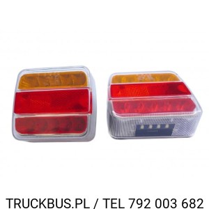 LAMPA TYLNA  LED 12/24V 