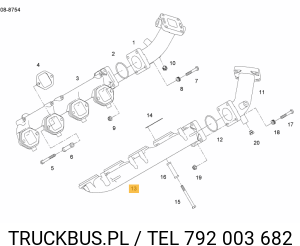 KOLEKTOR WYDECHOWY CYLINDER 5-8