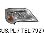 Reflektor prawy Mercedes TRAVEGO OE N/T