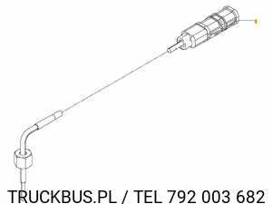 Czujnik temperatury spalin pt200 Man Lion