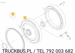 Koło zamachowe D2842