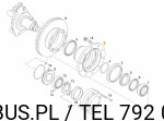 Zestaw do uszczelnienia piasty MAN Hydrodrive