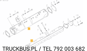 Kolektor rozdziału powietrza Man D2842