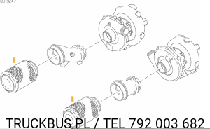 Mokry filtr powietrza Man D2842